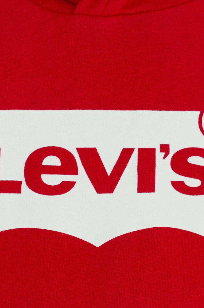 Levi's Bluza dziecięca 9E8778.NOS.B czerwony AA00