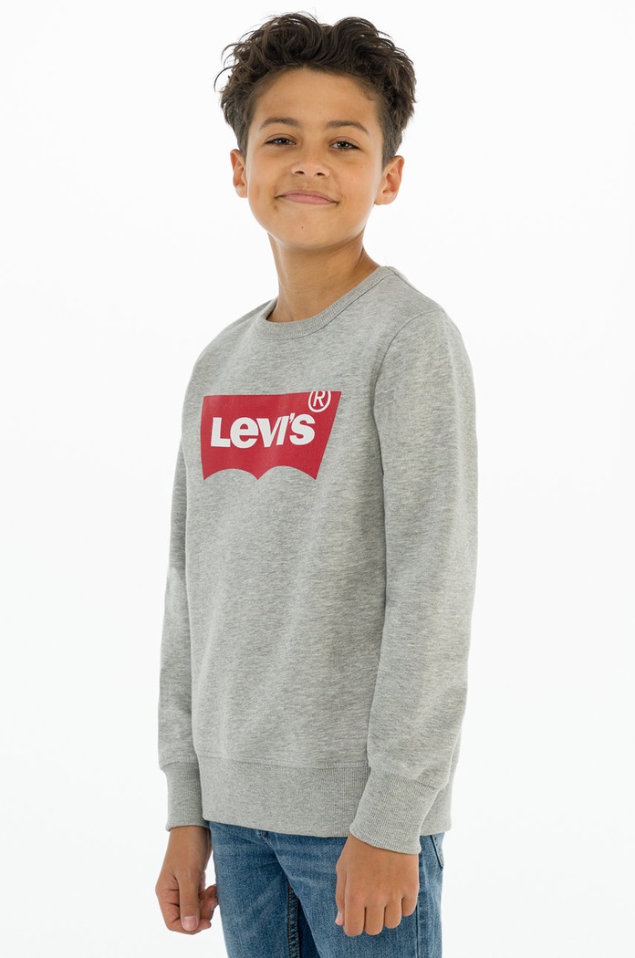 Αγορίστικα Παιδική μπλούζα Levi's 8E9079.NOS.B γκρί