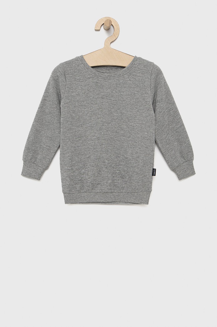 Name it bluza dziecięca bez kaptura szary 13202504.GreyMelang