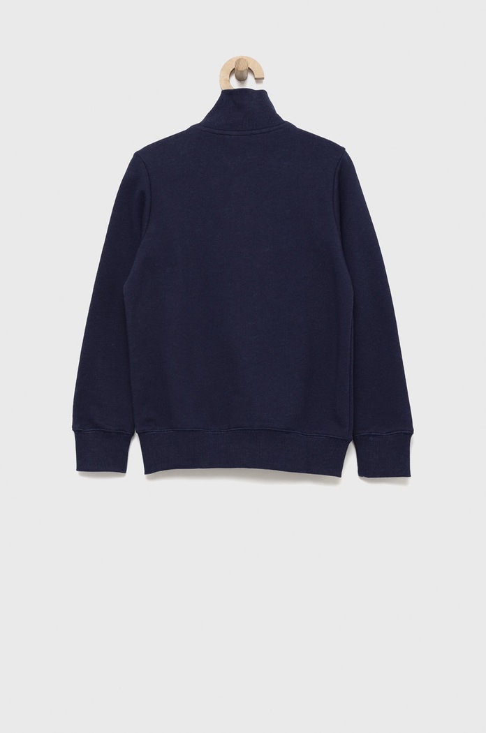 Παιδική βαμβακερή μπλούζα United Colors of Benetton 3J68C501B.G.NOS σκούρο μπλε AA00