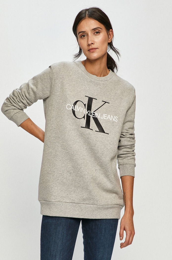 Calvin Klein Jeans - Mikina J20J207877.NOS sivá AA00
