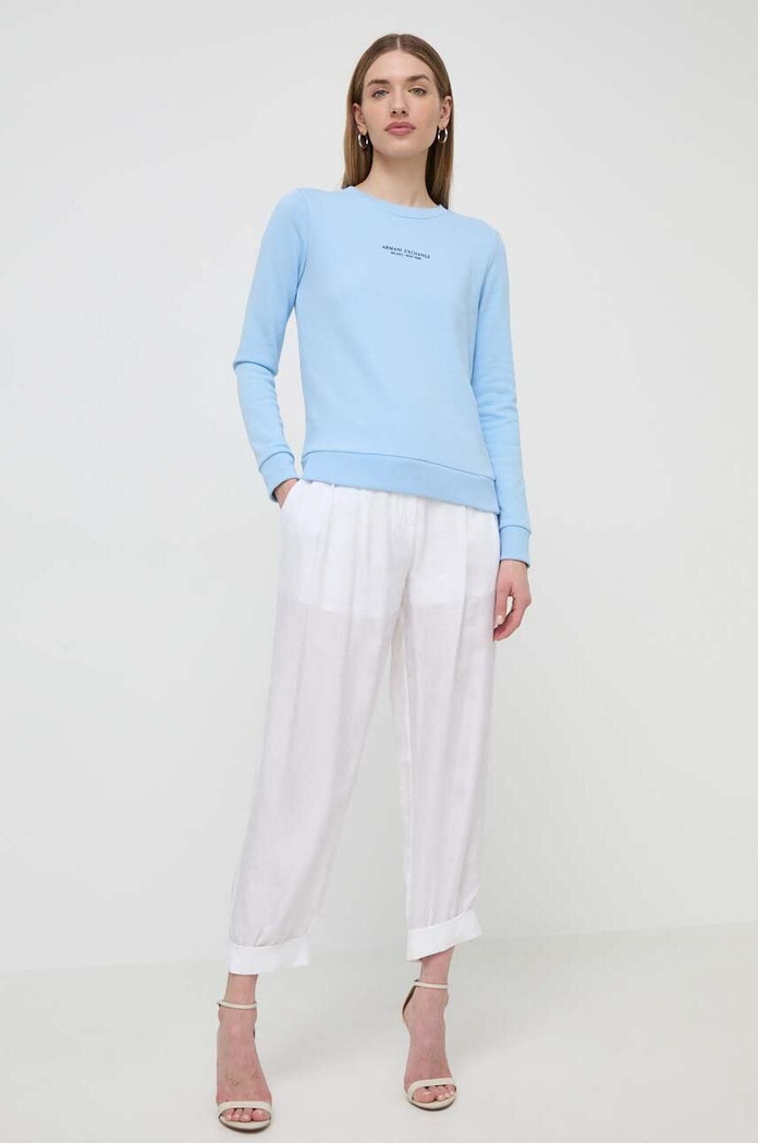 Armani Exchange bluza 8NYM29.YJE5Z.NOS niebieski AA00