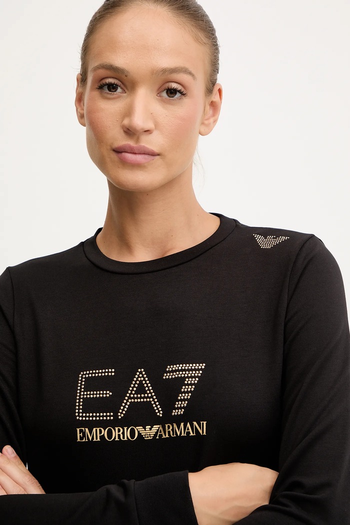 Mikina EA7 Emporio Armani černá 8NTM45.TJ9RZ