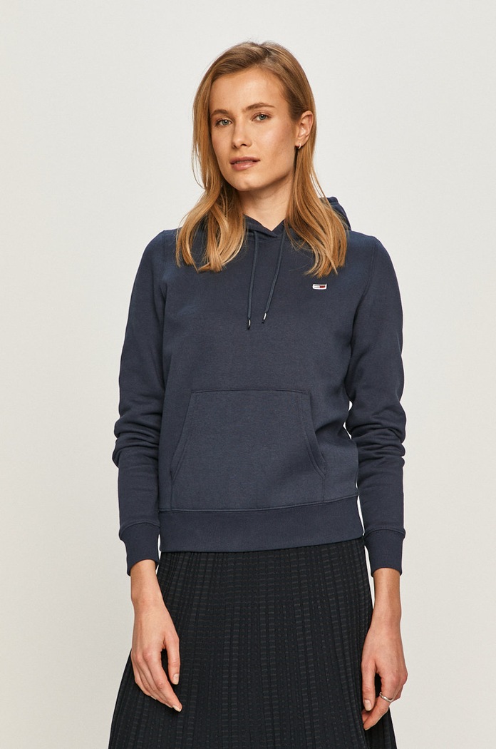 Tommy Jeans - Mikina tmavomodrá DW0DW09228