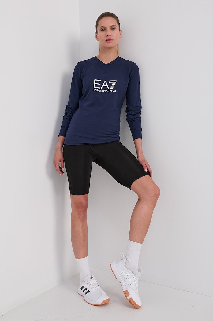 EA7 Emporio Armani bluza 8NTM35.TJCQZ 8NTM35.TJCQZ granatowy AA00