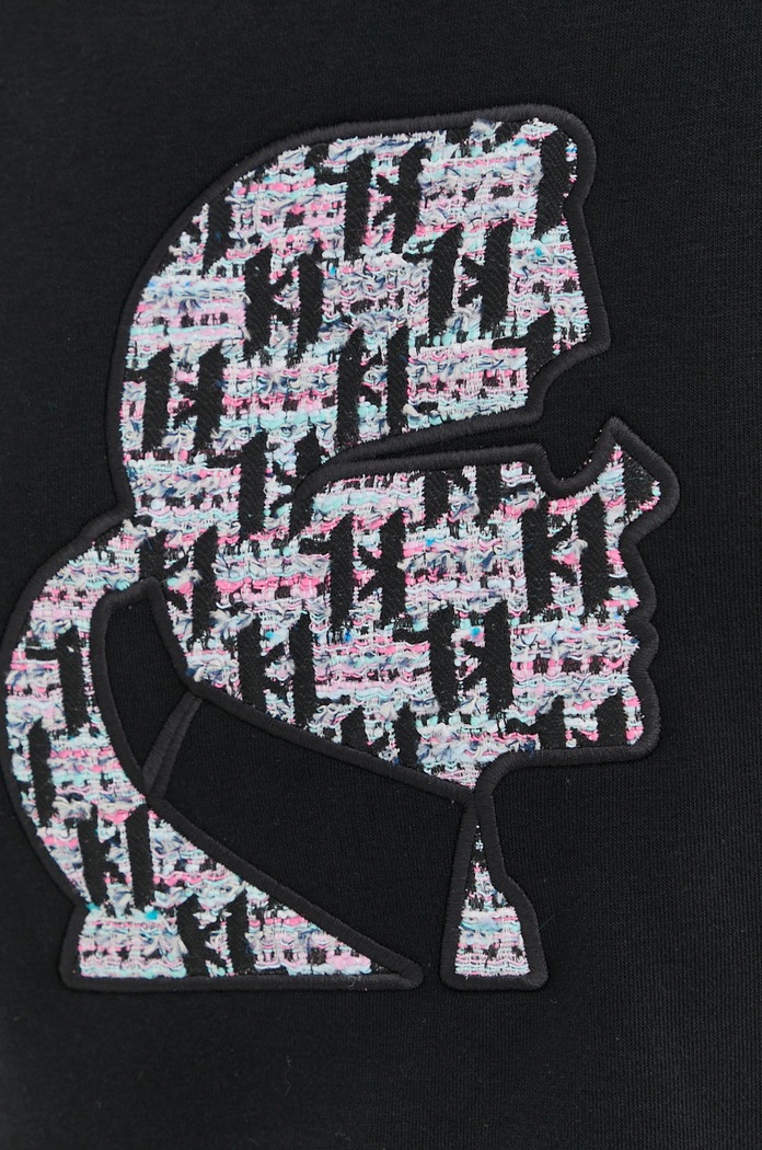 Dukserica Karl Lagerfeld 225W1811 crna
