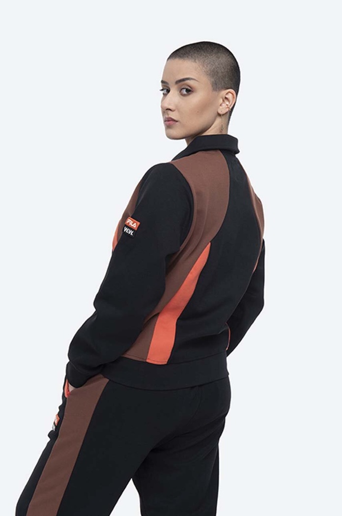 Oblečenie Mikina Wood Wood Evonn x Fila Women Track Jacket 688378 B028 688378.B028 čierna