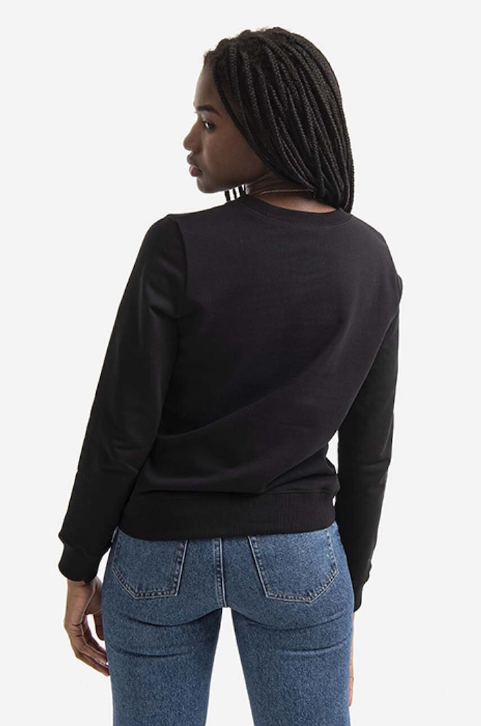 Odzież A.P.C. bluza bawełniana Sweat Item F COEAS.F27663 czarny