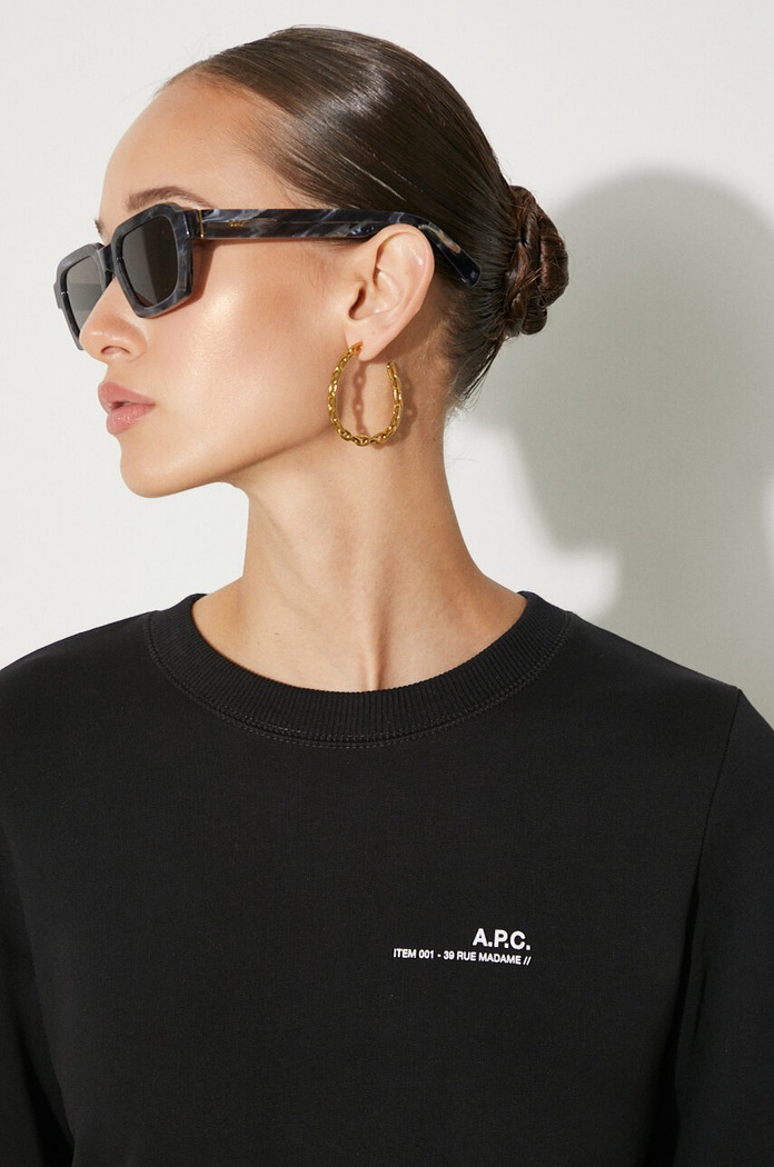 A.P.C. cotton sweatshirt Sweat Item F COEAS.F27663 black