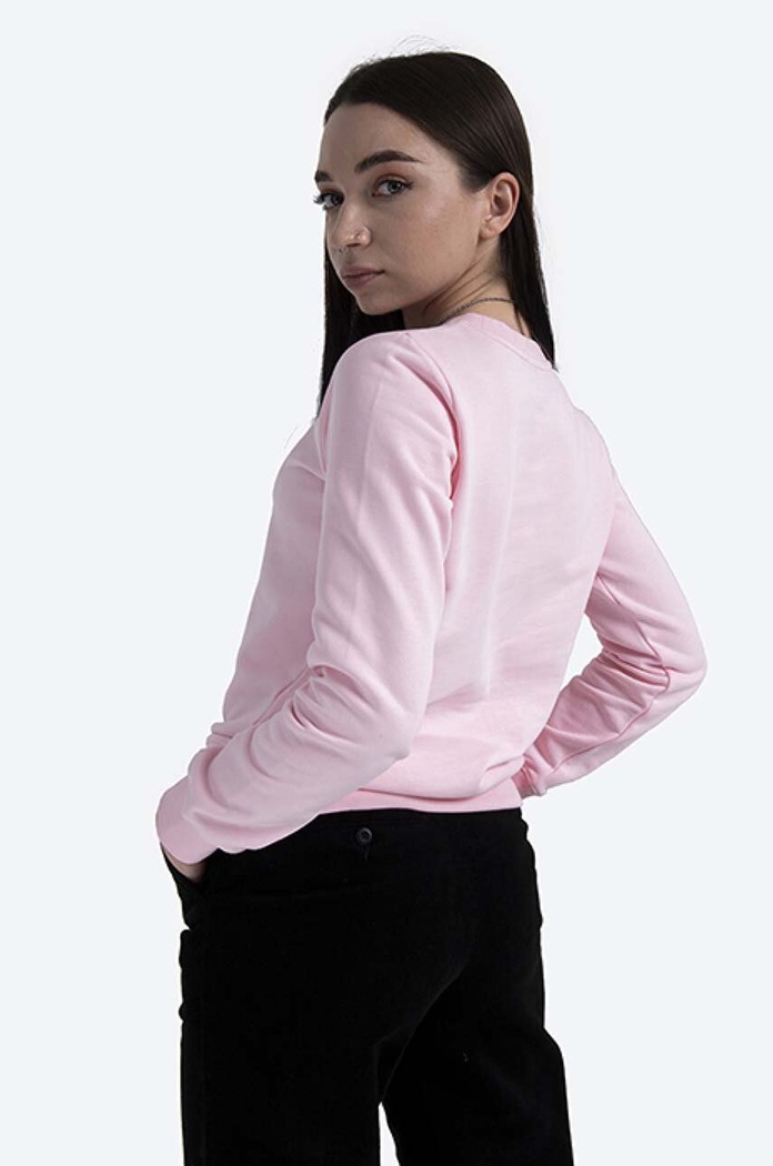 Odzież A.P.C. Bluza bawełniana Sweat Skye COEBH.F27700 różowy