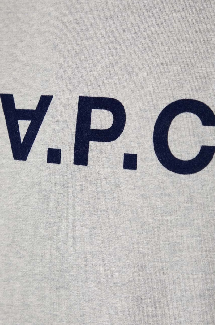 A.P.C. cotton sweatshirt Sweat Viva COECQ.F27644 gray
