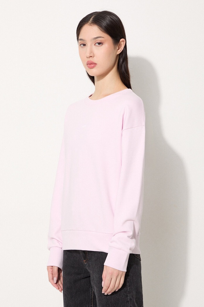 Odzież A.P.C. bluza bawełniana Sweat Annie COEIP.F27623 różowy