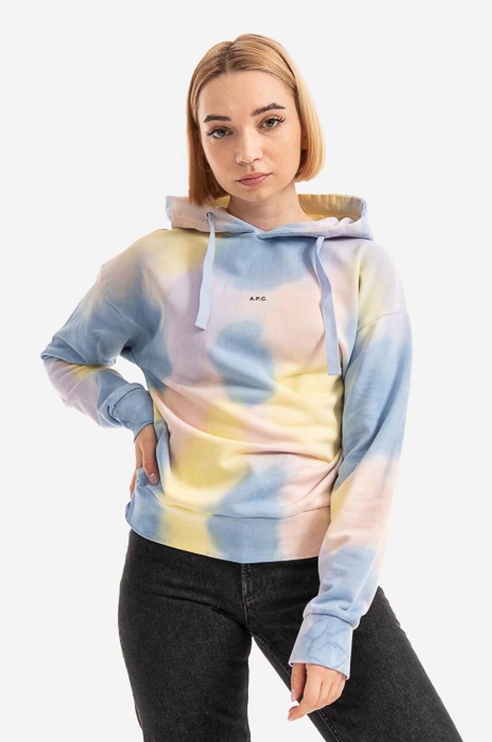 A.P.C. cotton sweatshirt cotton multicolor COEWP.F27706