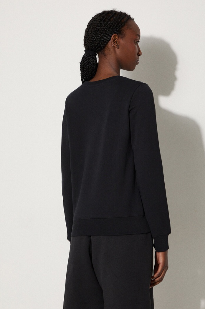 Îmbrăcăminte A.P.C. hanorac de bumbac Sweat Tina COEZD.F27561 negru