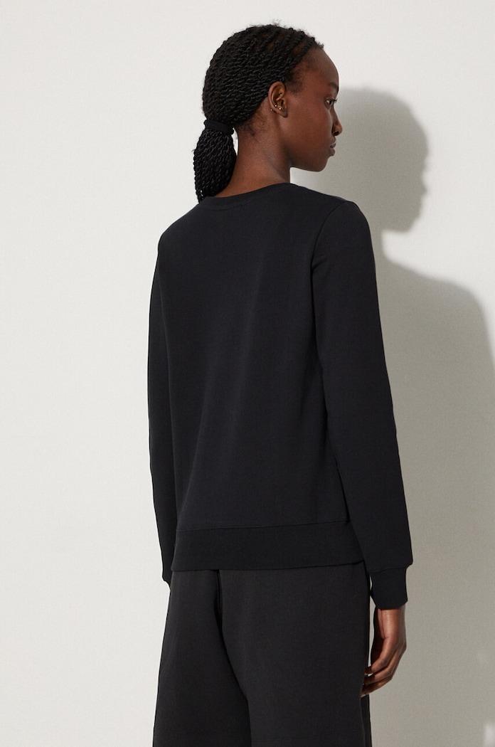 Îmbrăcăminte A.P.C. hanorac de bumbac Sweat Tina COEZD.F27561 negru