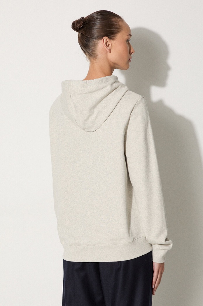 A.P.C. bluza bawełniana Hoodie Manuela COEZD.F27760 beżowy AA00