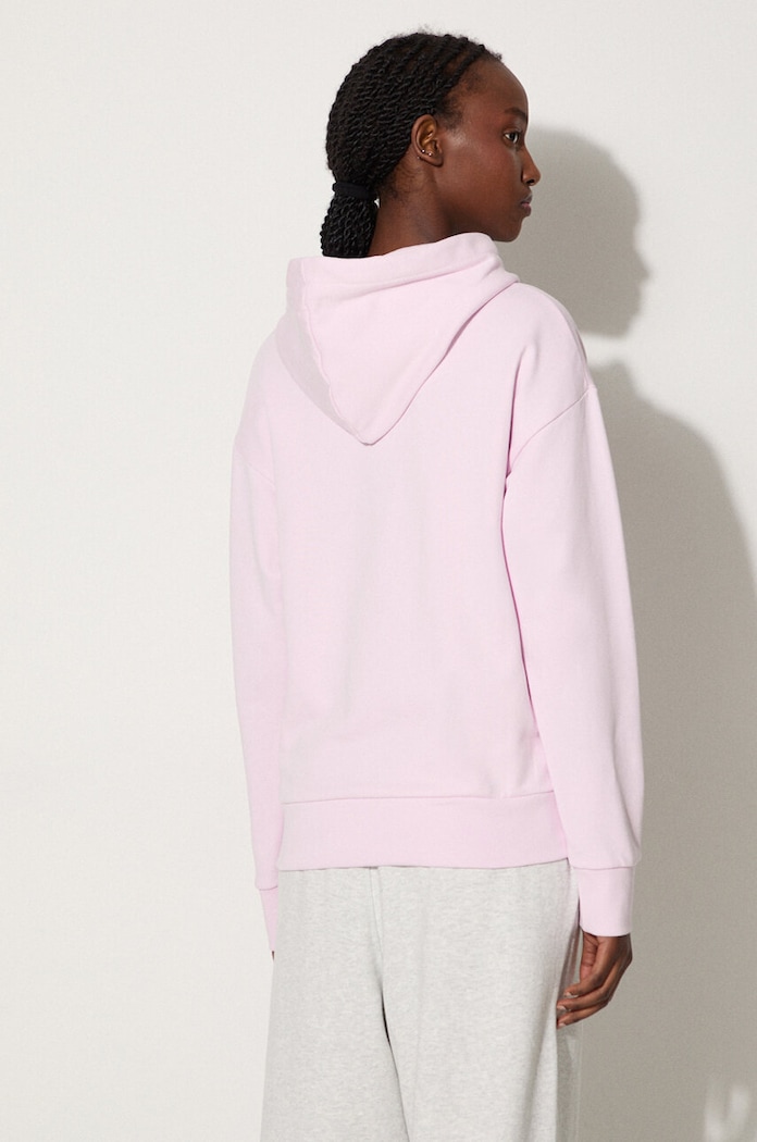 A.P.C. bluza bawełniana Hoodie Christina COEIP.F27624 różowy AA00