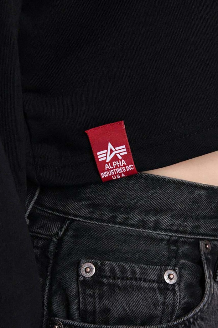 Alpha Industries bluza Sweats & Hoodys 116057FP.583 czarny