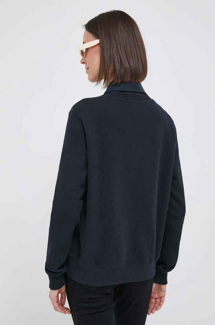 Oblečení Bavlněná mikina Calvin Klein Jeans J20J219140 černá