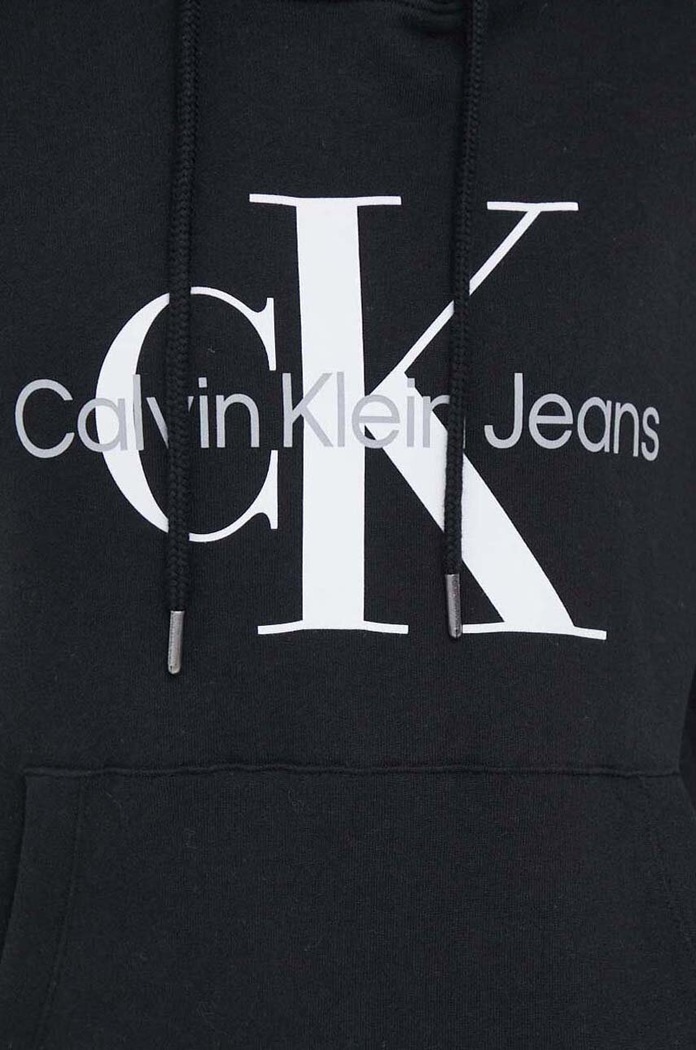 Calvin Klein Jeans bluza bawełniana J20J219141 czarny