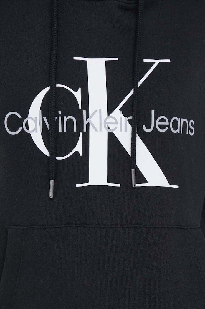 Calvin Klein Jeans bluza bawełniana J20J219141 czarny