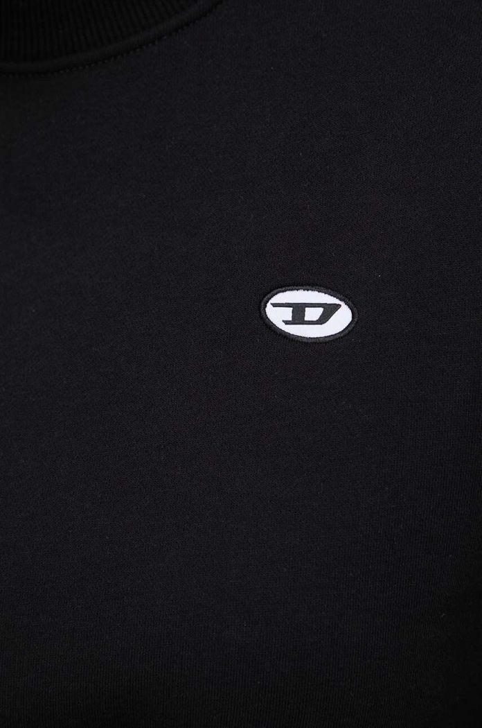 Diesel bluza bawełniana F-REGGY-DOVAL-PJ A05039.0BKAF czarny