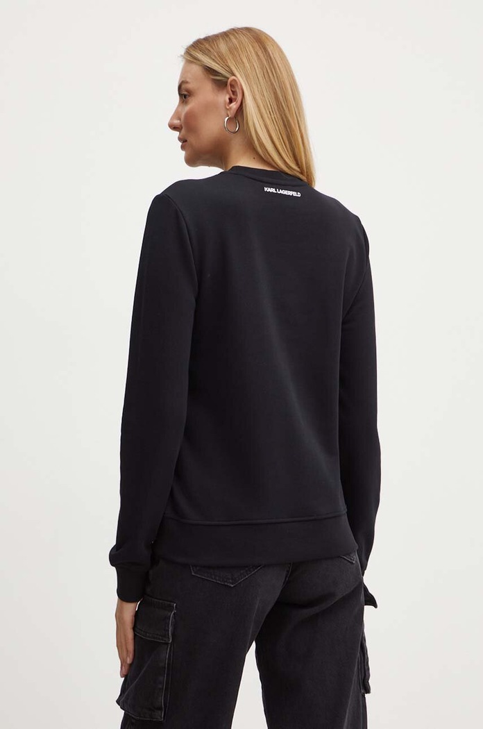 Odzież Karl Lagerfeld bluza 245W1812 czarny