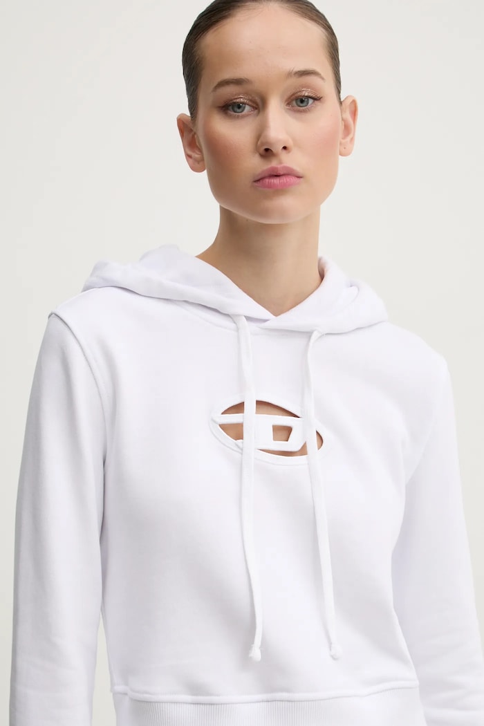 Dukserica Diesel F-SLIMMY-HOOD-OD bijela A15714.0GRAC