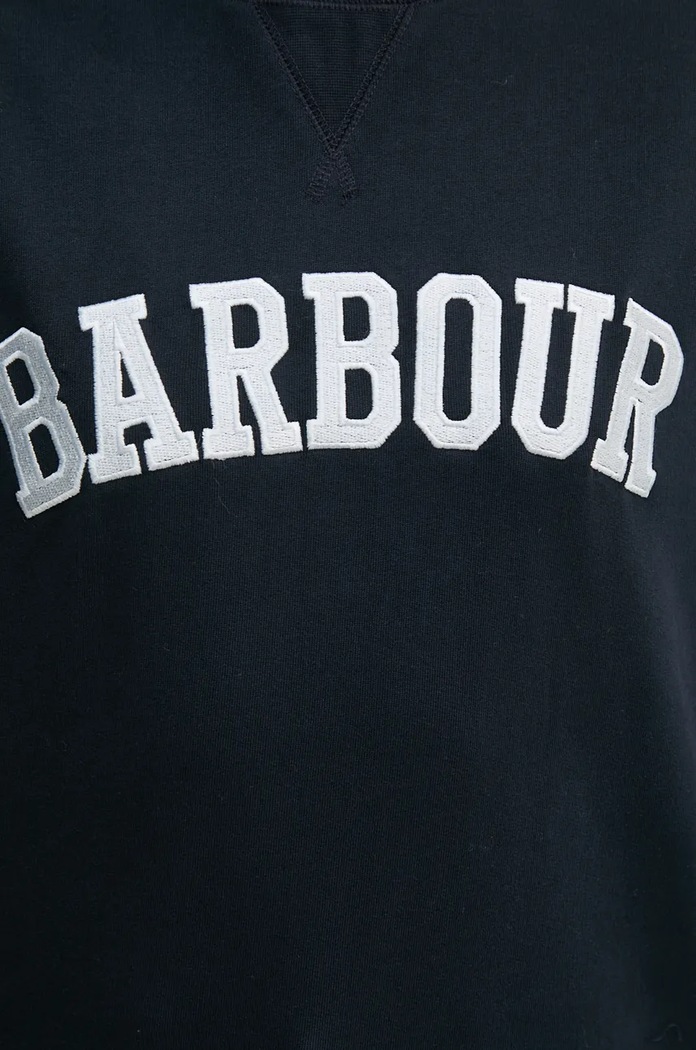 Barbour hanorac de bumbac LOL0591 bleumarin
