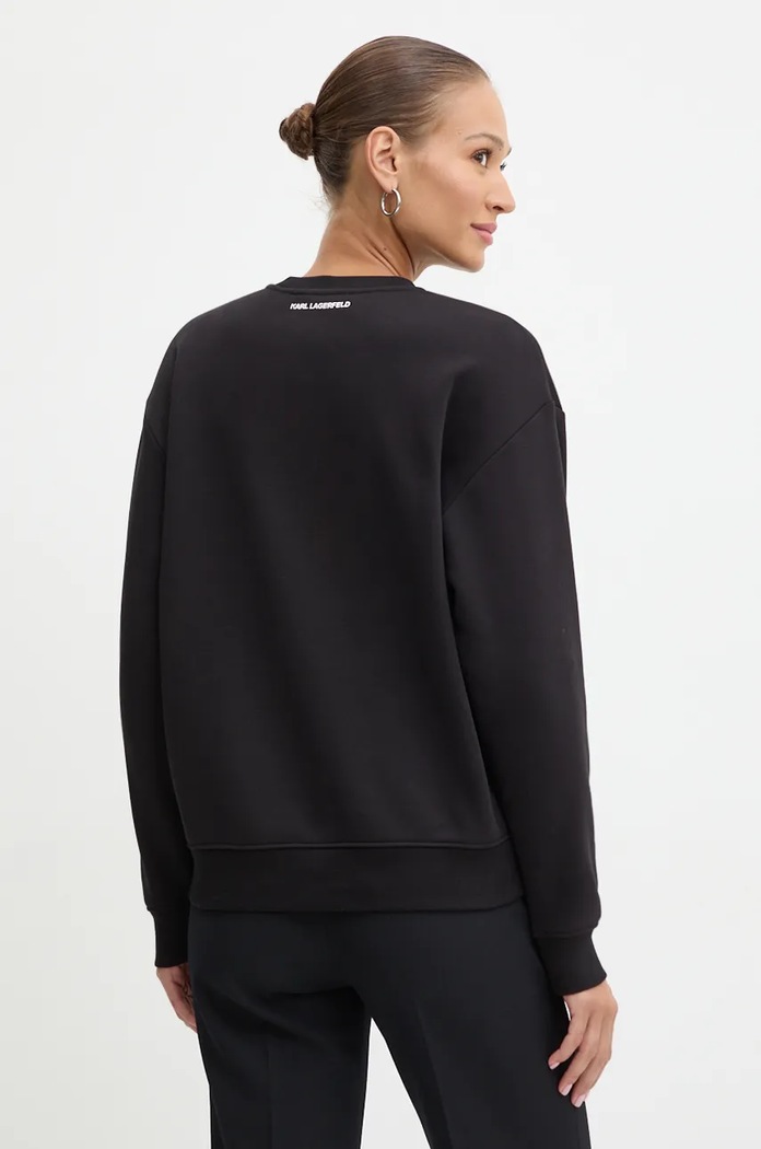 Oblečenie Mikina Karl Lagerfeld 246W1800 čierna