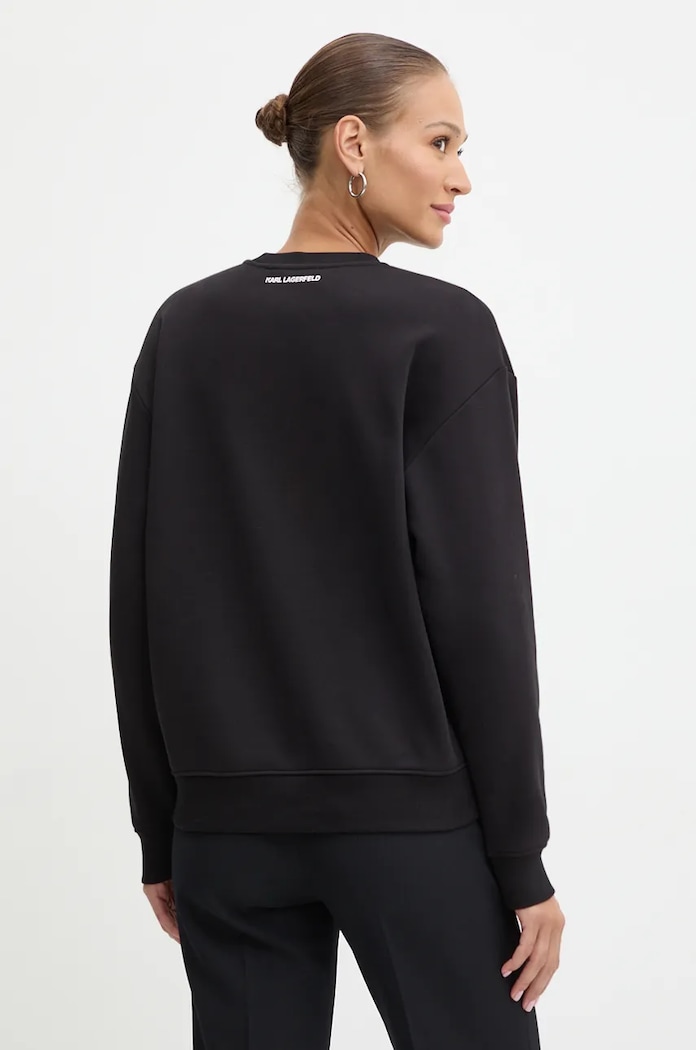 Oblečenie Mikina Karl Lagerfeld 246W1800 čierna