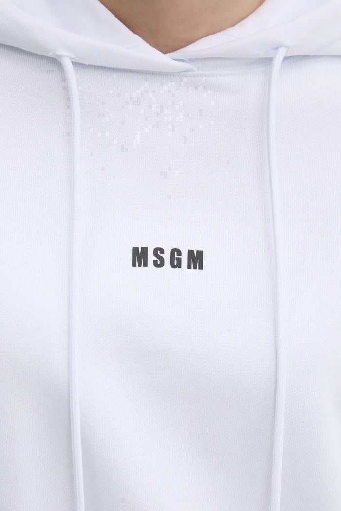 MSGM hanorac de bumbac 2000MDM509.300000 alb