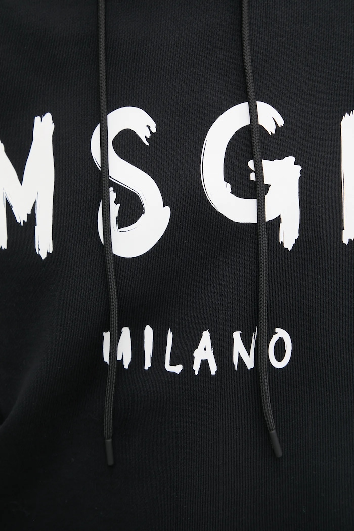 MSGM pamut melegítőfelső 2000MDM515.300000 fekete