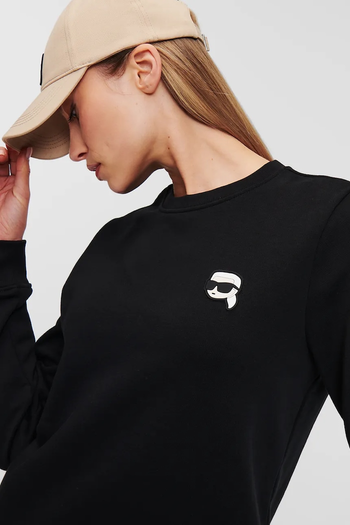 Odzież Karl Lagerfeld bluza IKON A1W20014 czarny
