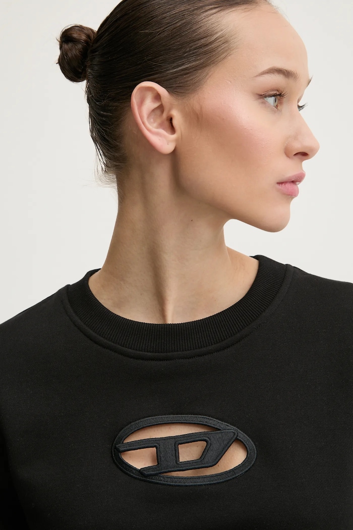 Diesel bluza F-SLIMMY-OD SWEAT-SHIRT czarny A09931.0GRAC