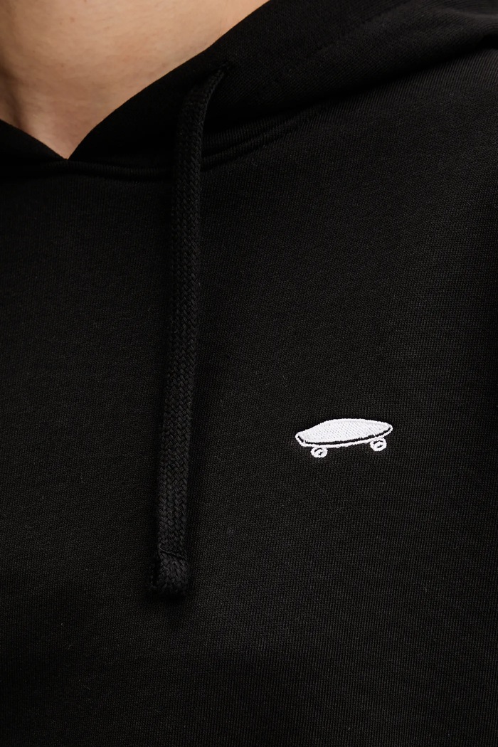 Bavlnená mikina Vans VN000P5PBLK1 čierna