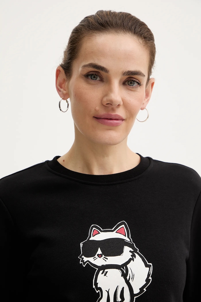 Mikina Karl Lagerfeld černá A4W20043