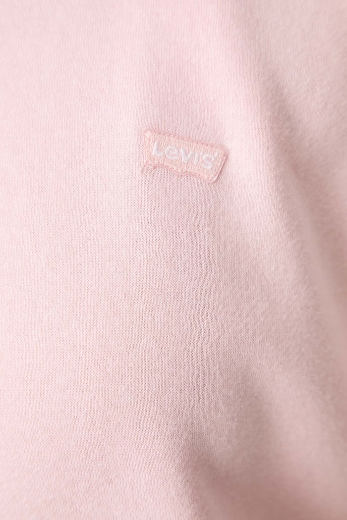 Mikina s kapucňou dámska s bavlnou EVERYDAY HOODIE Levi's ružová 0082K