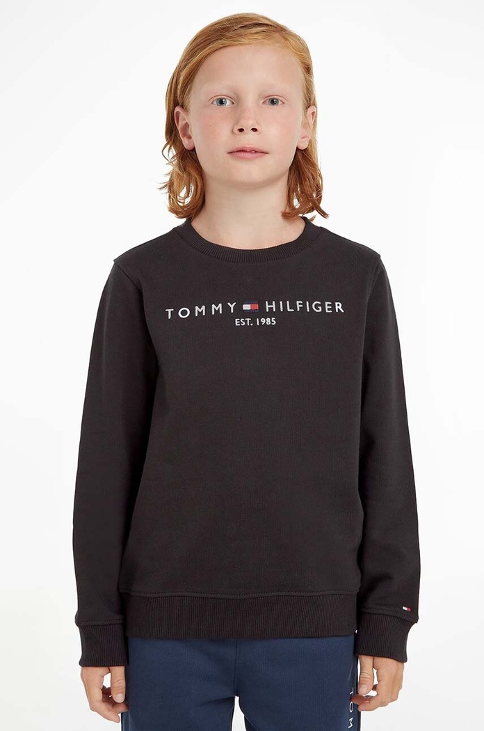 Dětská bavlněná mikina Tommy Hilfiger KS0KS00212.NOS
