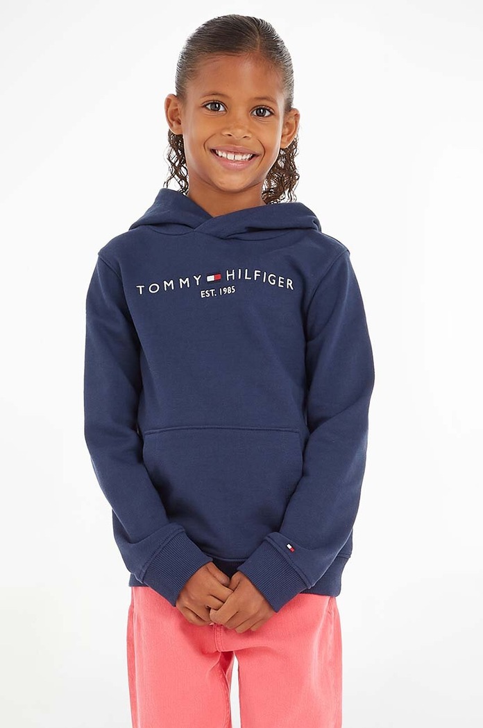 Tommy Hilfiger gyerek melegítőfelső pamutból pamut sötétkék KS0KS00213.NOS