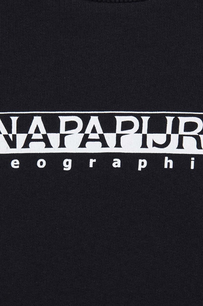 Fiú Napapijri gyerek felső Bluza Napapijri K B-Box C NA4FUJ 041 NA4FUJ.041 fekete