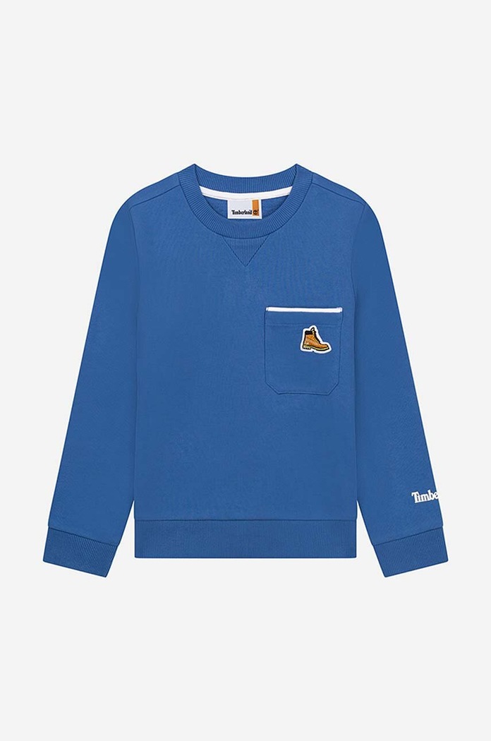 Otroški pulover Timberland Sweatshirt Drugo mornarsko modra T25T11.831
