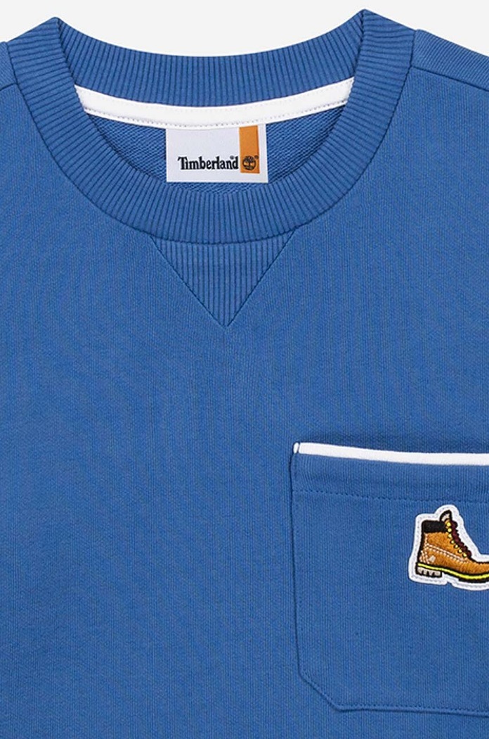 Deklice Otroški pulover Timberland Sweatshirt T25T11.831 mornarsko modra