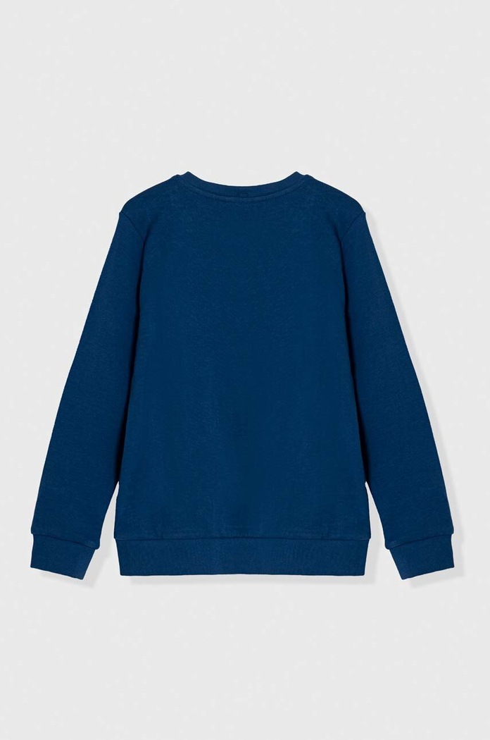 Chłopiec Guess bluza bawełniana dziecięca L73Q09.KAUG0.PPYH niebieski