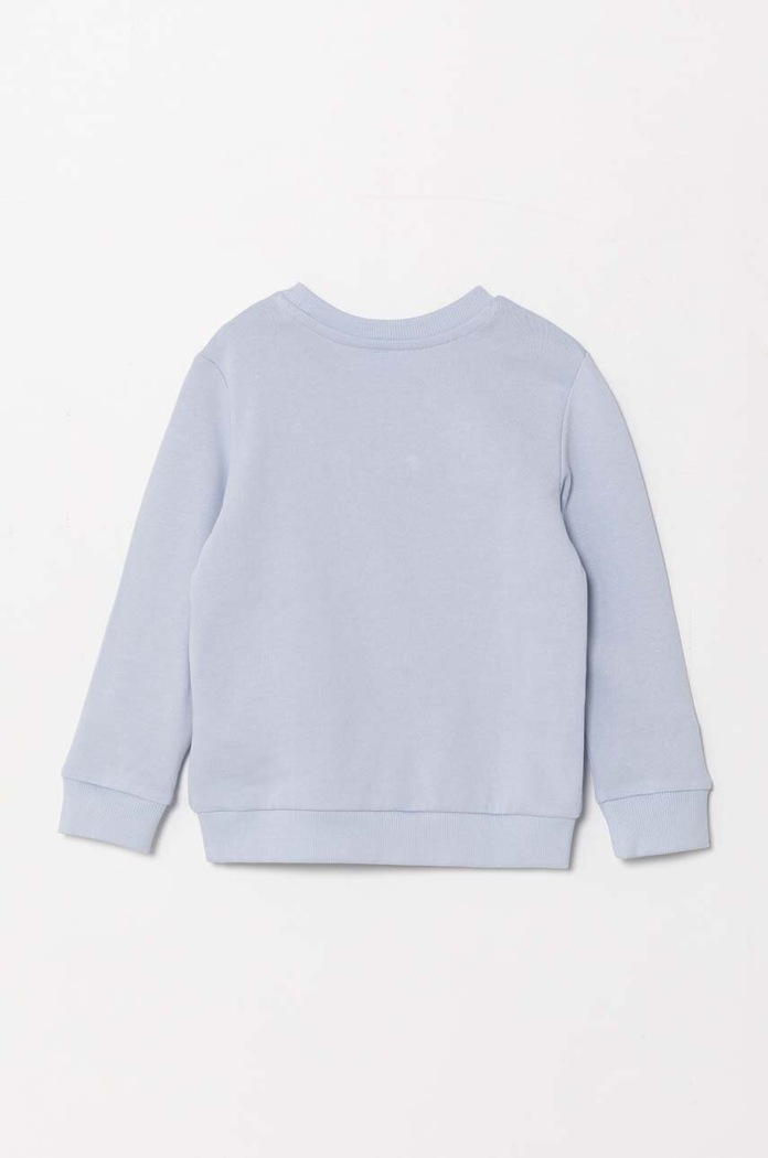 Guess bluza bawełniana dziecięca N73Q10.KAUG0.PPYH niebieski AA00