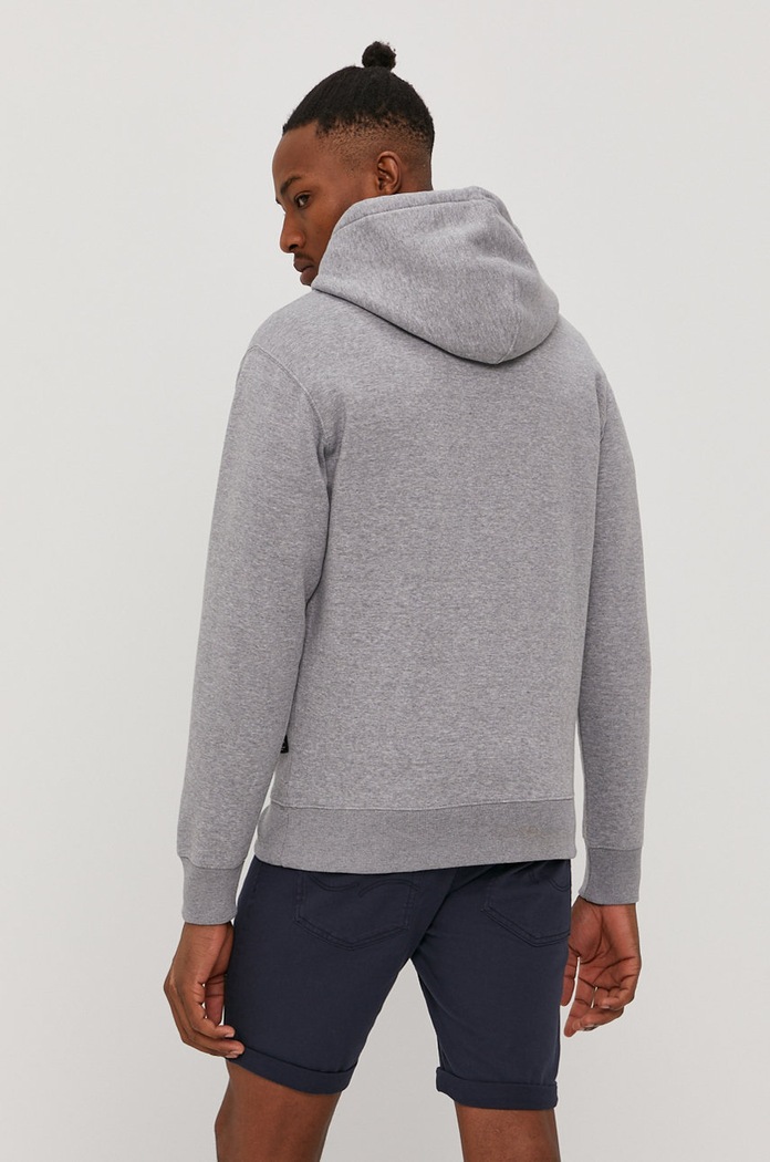 Odzież Jack & Jones Bluza 12161145 szary