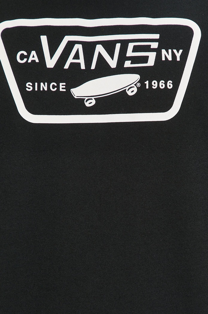 Vans - Bavlnená mikina VN0A45CIBLK1 čierna