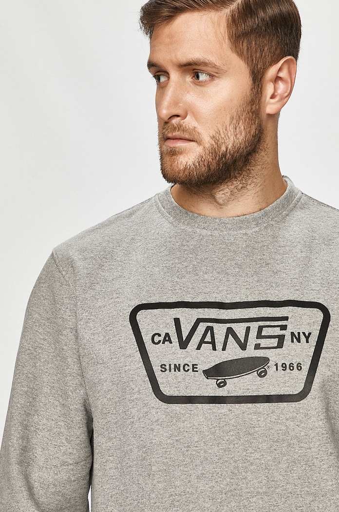Ρούχα Vans μπλούζα VN0A45CI02F1 γκρί