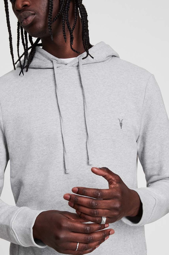 AllSaints - Суичър Raven OTH Hoody MF064M сив AA00