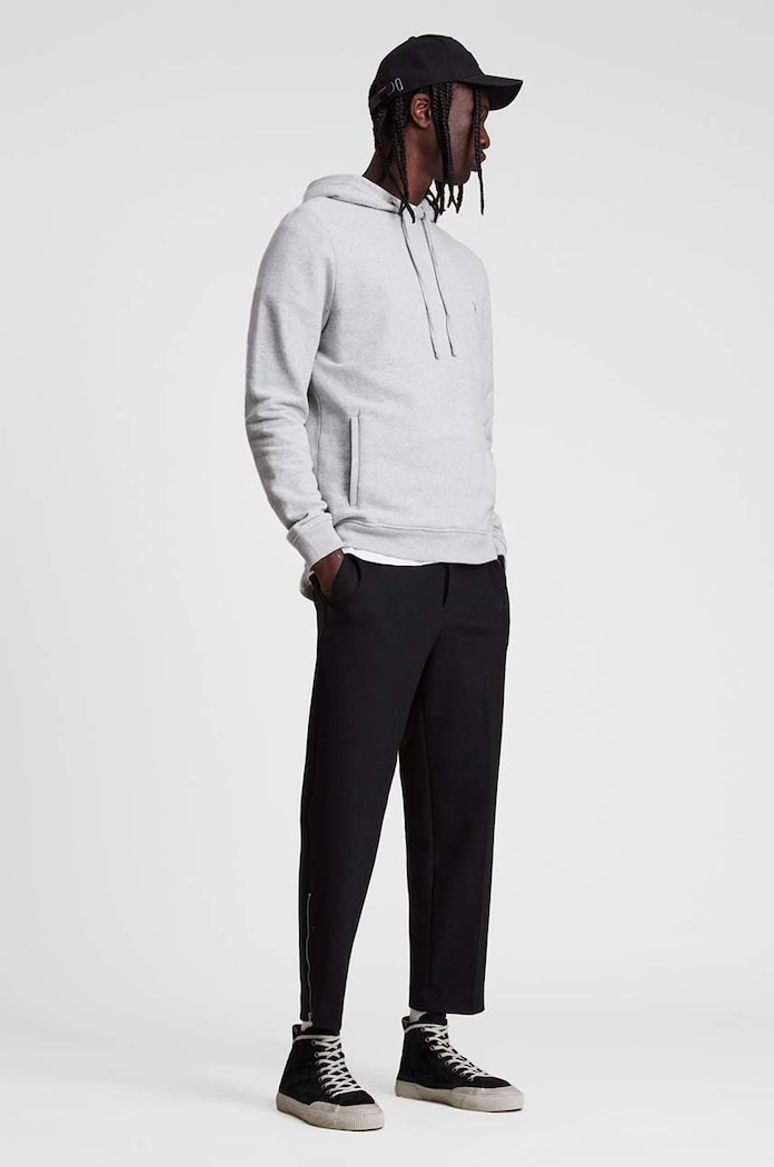 Дрехи AllSaints - Суичър Raven OTH Hoody MF064M сив